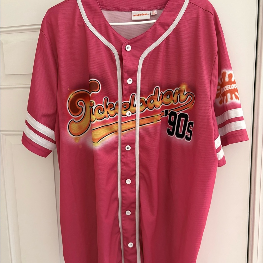Nickelodeon Pink '90s Jersey